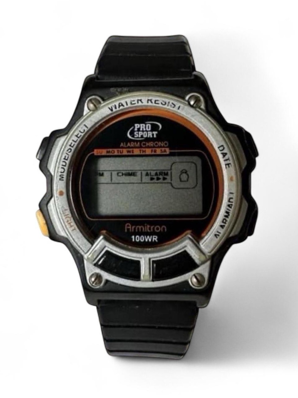 Vintage Armitron Pro Sport Digital Watch - Black